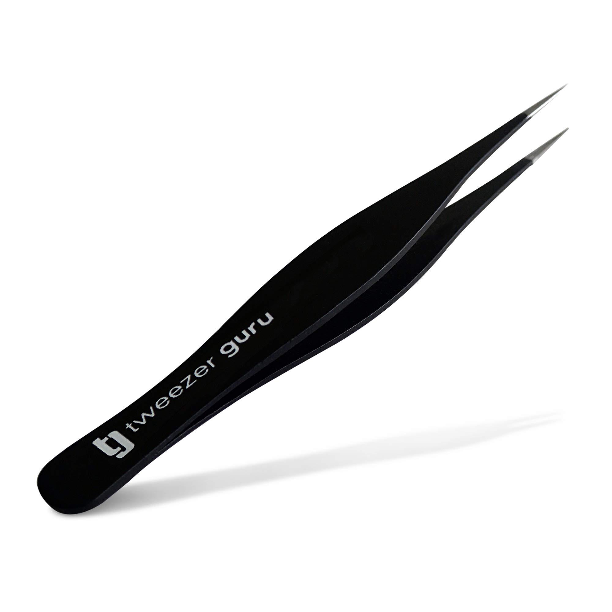 Tweezers for Ingrown Hair by Tweezer Guru Best Stainless Steel