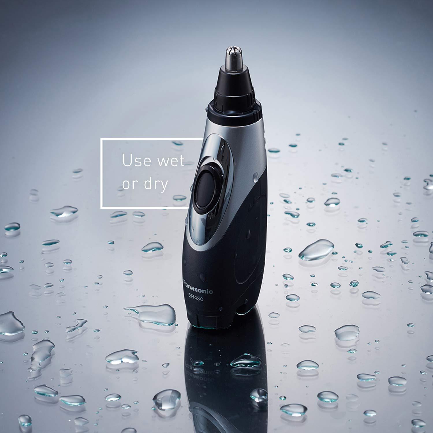 Panasonic Nose Hair Trimmer and Ear Hair Trimmer ER430K, Vacuum