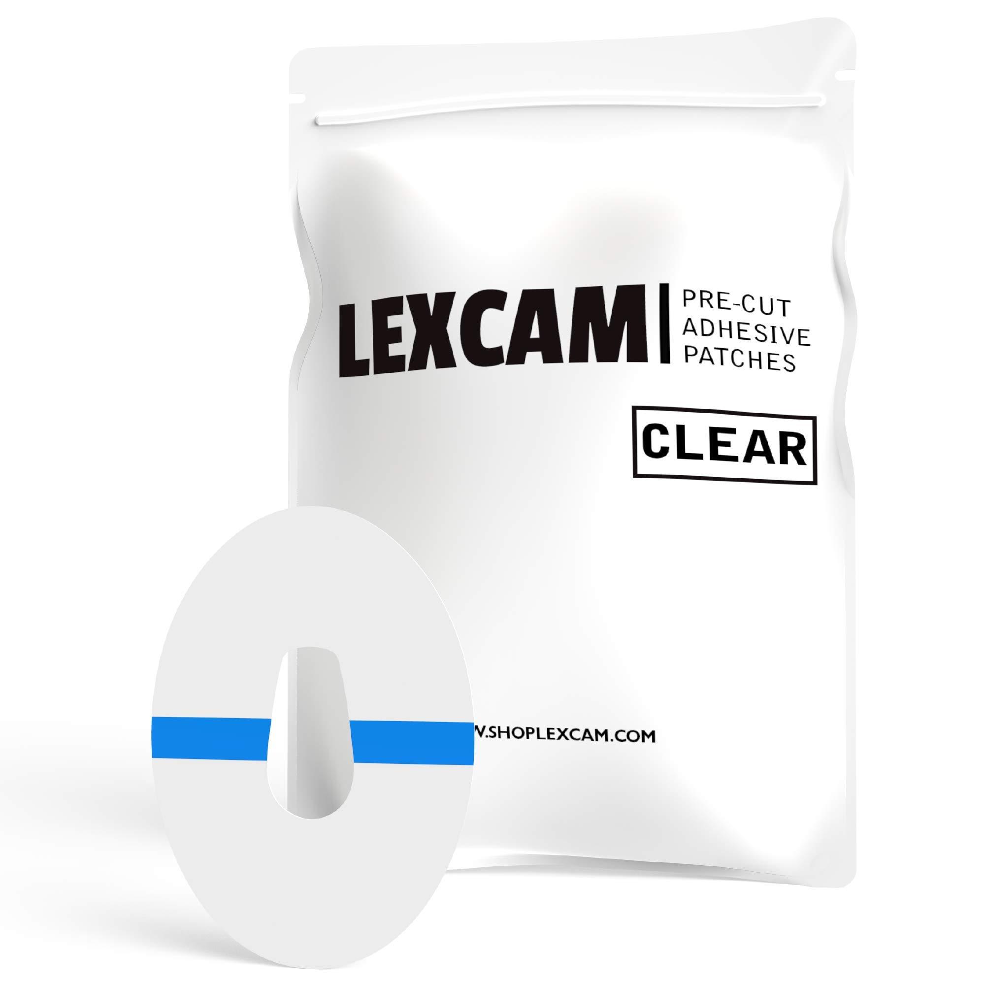 Adhesive Patches PreCut for G6 Color Clear, Pack of 20