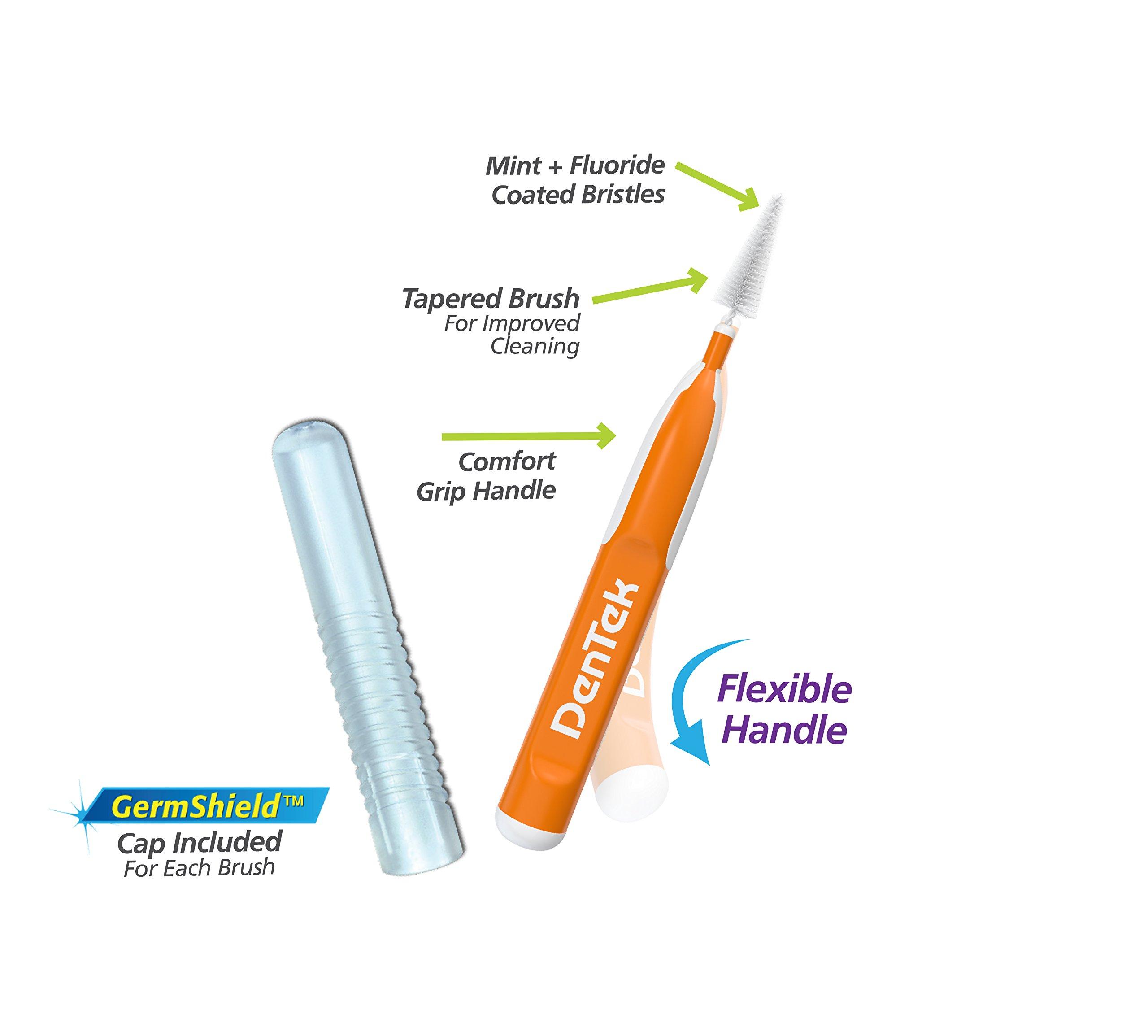 DenTek Easy Brush Interdental Cleaners | Brushes Between Teeth | Tight