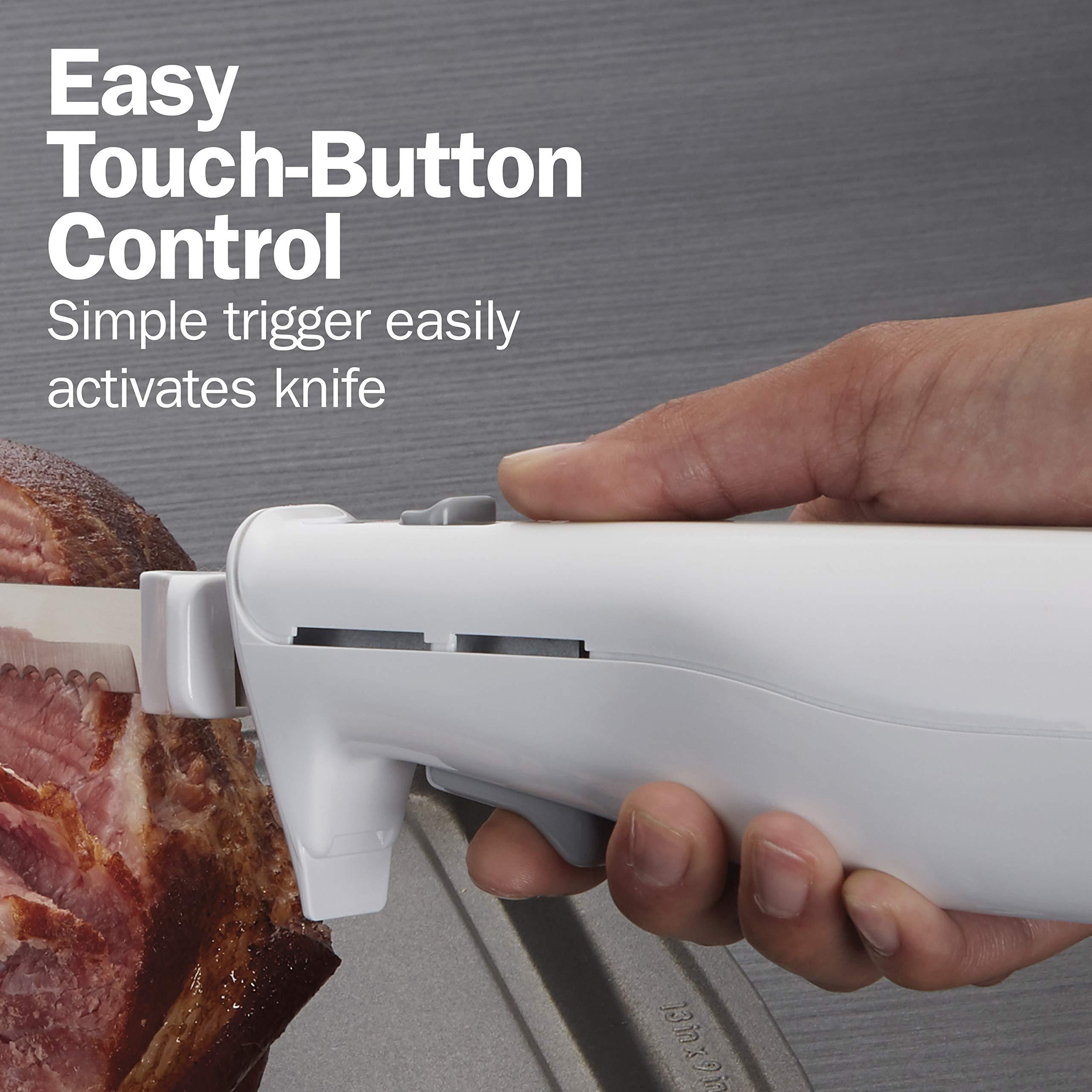 Proctor Silex Easy Slice Electric Knife for Carving Meats, Poultry